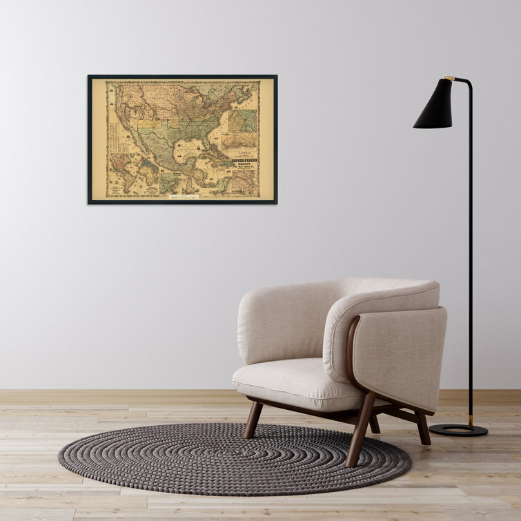 HISTORIX Vintage 1862 United States Railroad & Military Map – 18x24 Inch Civil War Poster - View #5